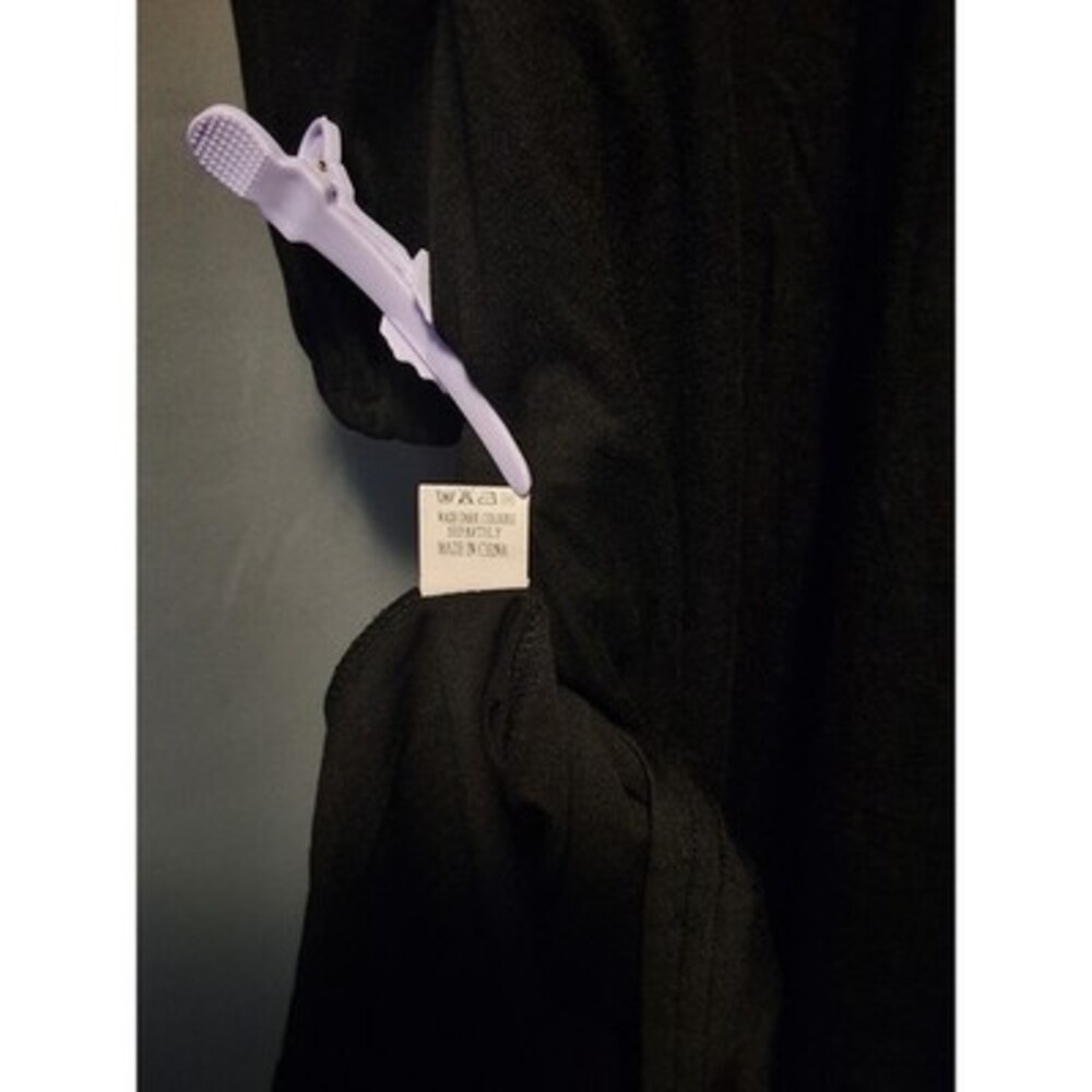 Plus Size 3x Amzplus Long Stretchy Sleeve Black Dress NWT - Picture 5 of 6